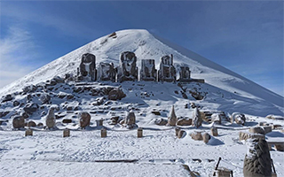 В прошлом году раскопки на горе Немрут посетили 171 тысяча человек